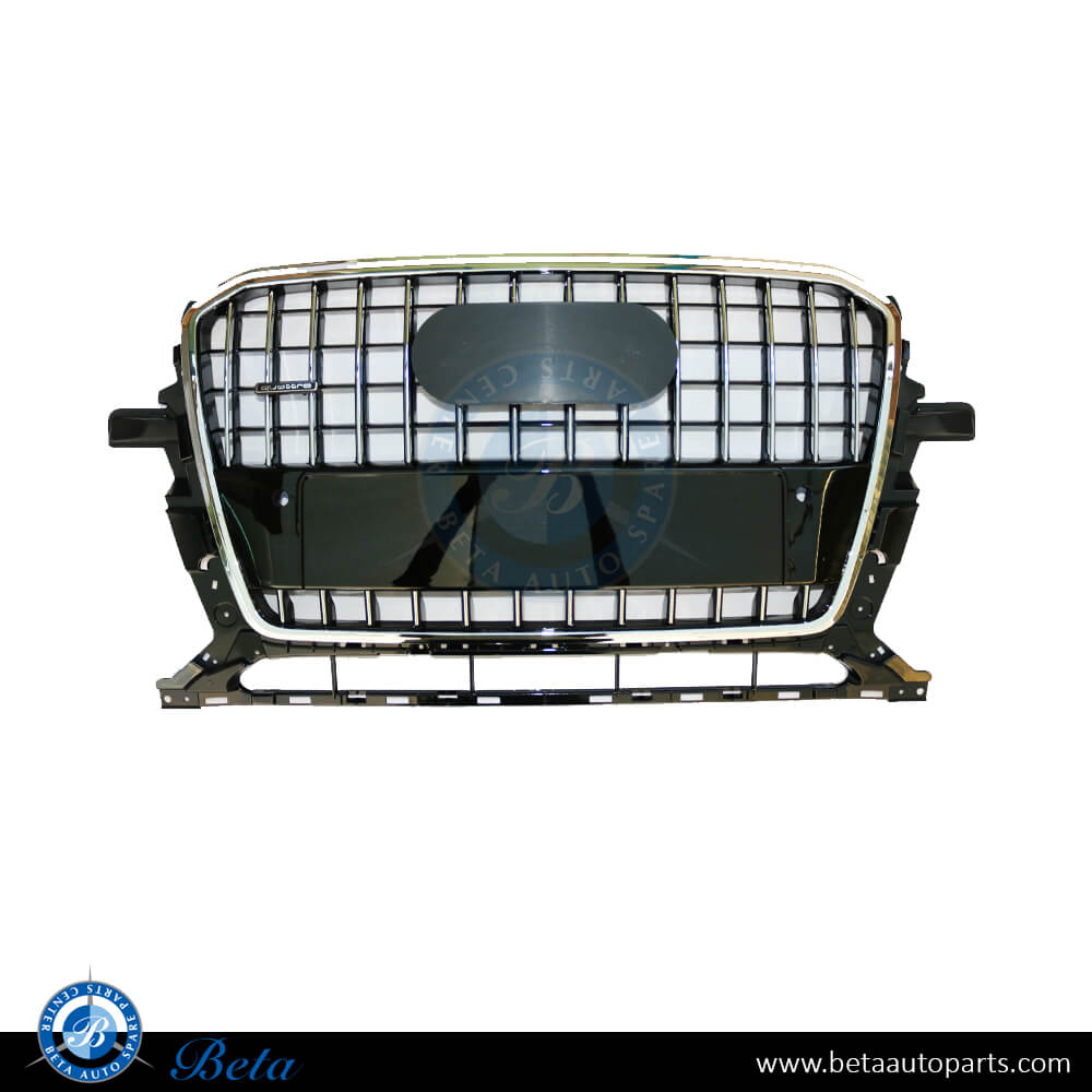 Grille with PDC and License Plate for Audi Q5 2013-2017 models, Part Number 8R0853651R Grille with PDC and License Plate for Audi Q5 2013-2017 models, Part Number 8R0853651R